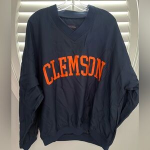 Vintage Clemson Fruit of the Loom windbreaker pullover size men’s large